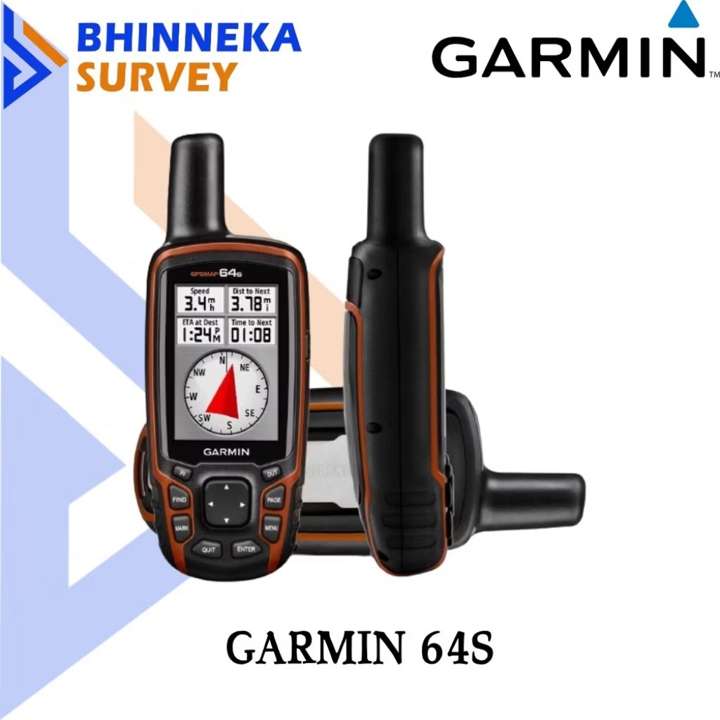 Garmin GPS 64s Murah / GPS Garmin 64s Free Peta Indonesia