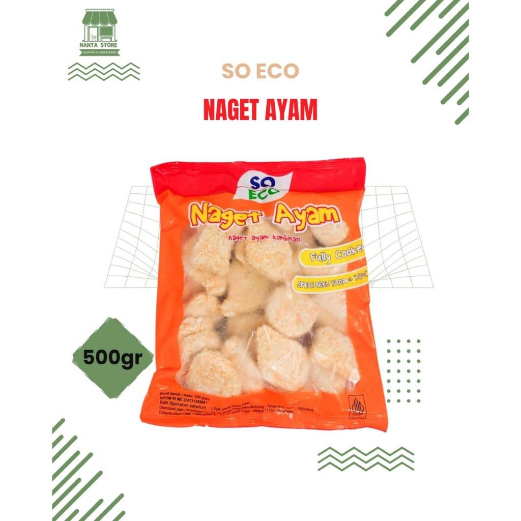 So Eco Naget Ayam 500gr/ Naget Ayam Murah So Eco 500gr