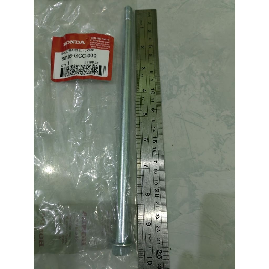 as swing arm pendek BOLT FRANGE 10X238 PCX 150 BEAT asli 90106-GCC-000