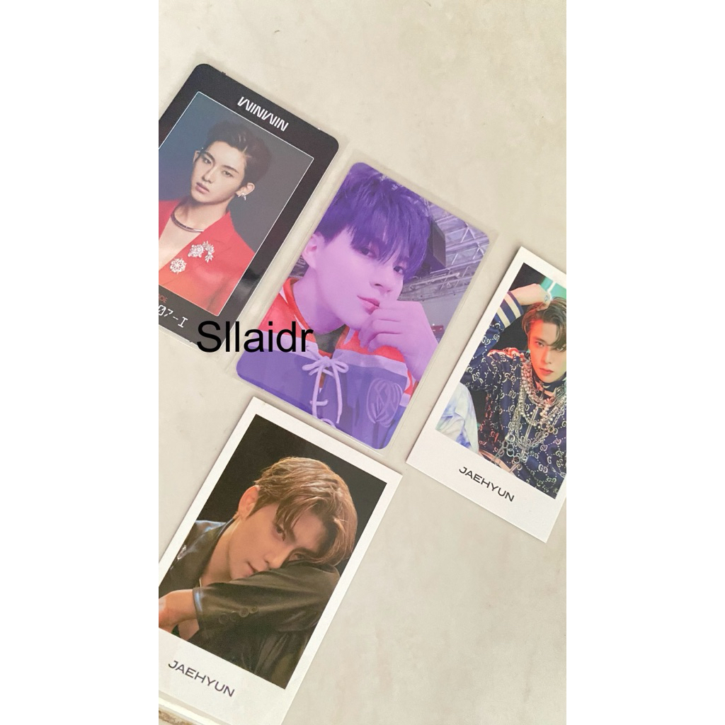 all photocard jeno arrival , winwin , jaehyun