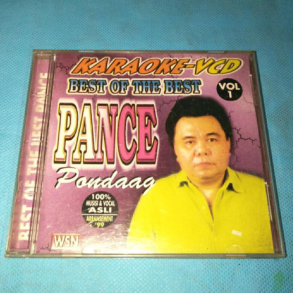 VCD Pance Pondaag - Best Of The Best Vol. 1 V CD Karaoke