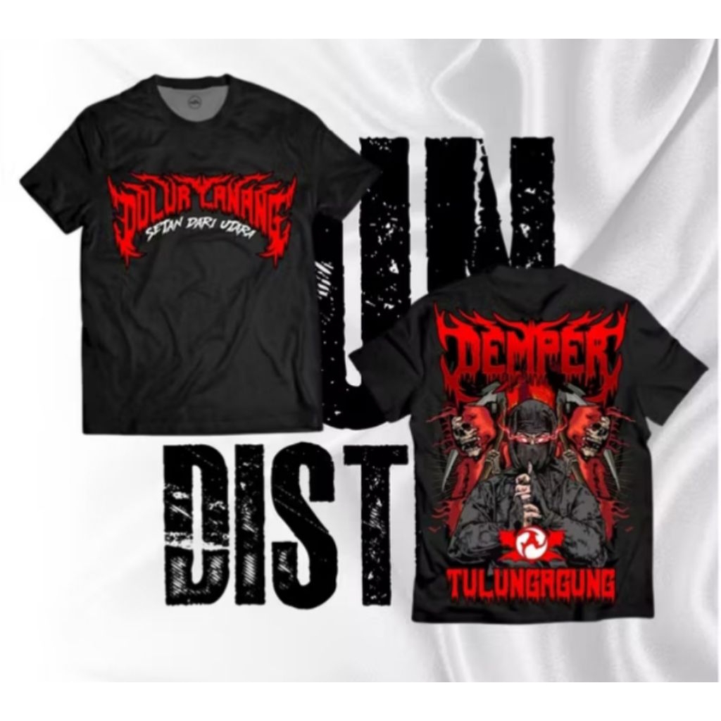 Kaos T-shirt DULUR LANANG TULUNGAGUNG Kaos Distro Unisex