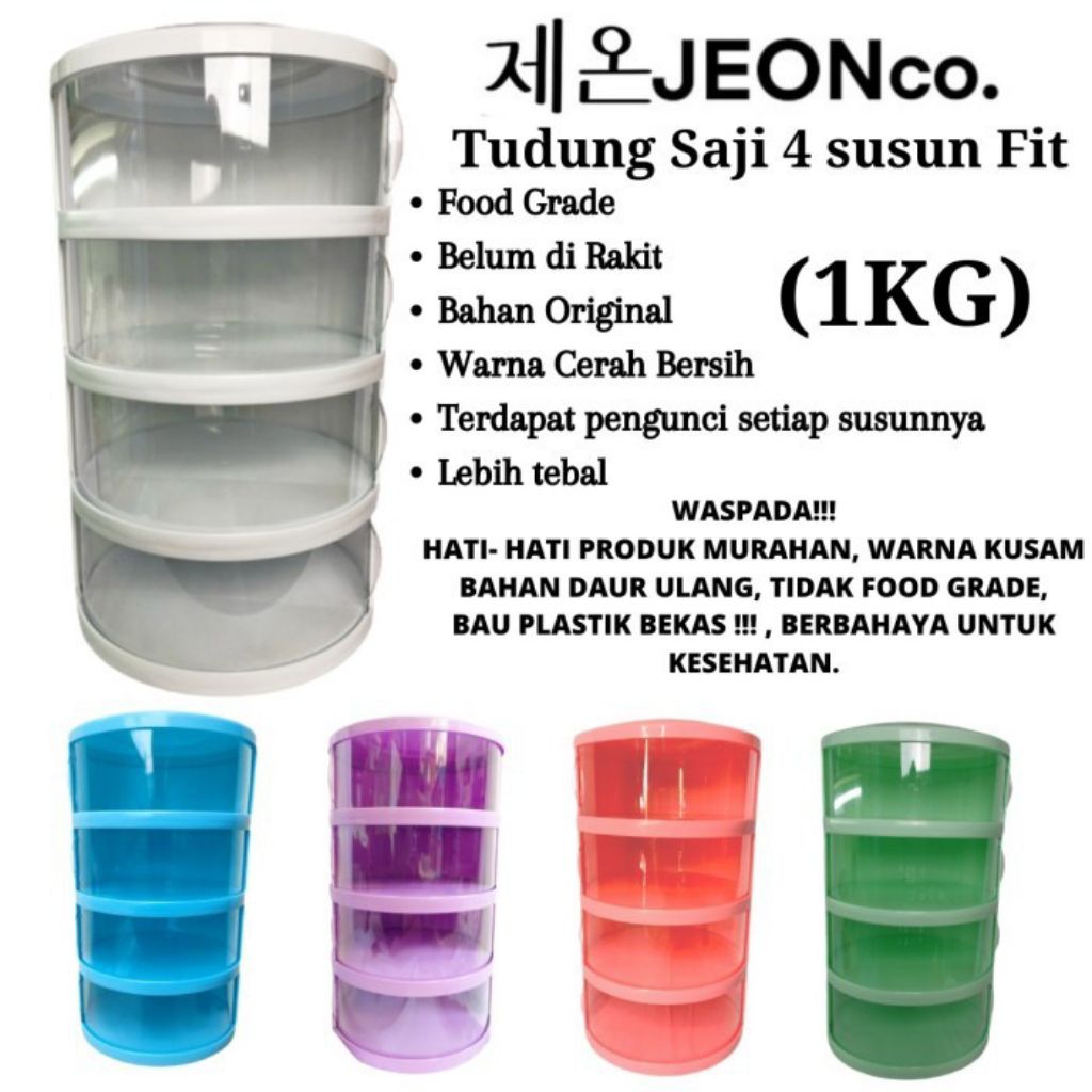 Tudung Saji Modern / Tudung Saji JEON Modern / Tudung Saji 4 Susun / Tudung Saji Prime / Rak Makanan