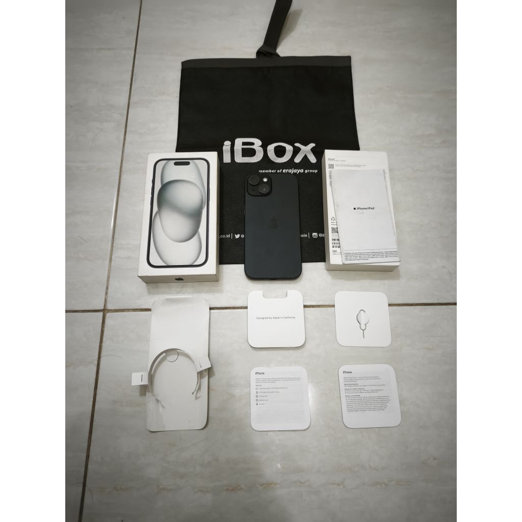 iphone 15 128gb IBOX Resmi mulus terawat original
