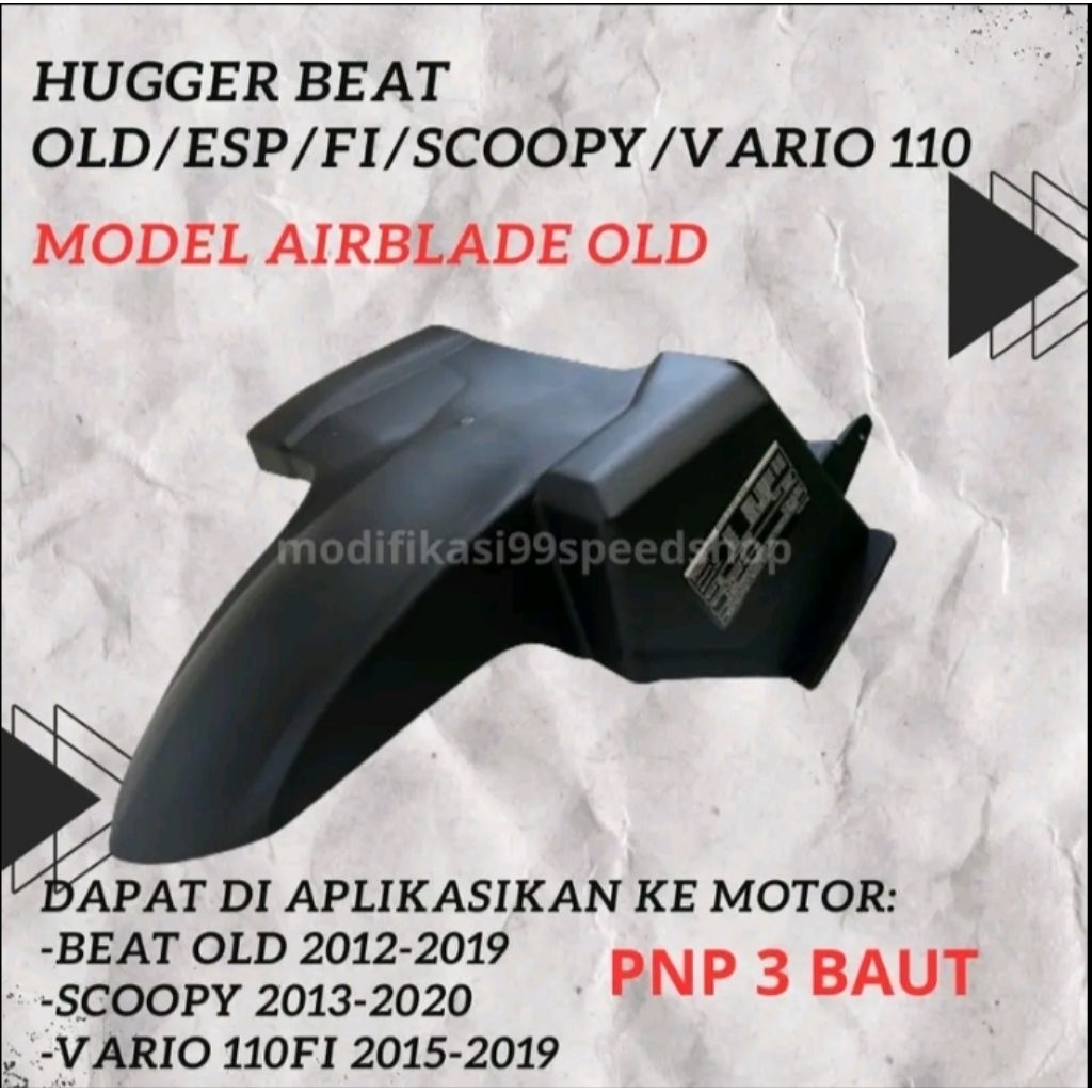 SPAKBOR BEAT OLD VIETNAM HUGGER BEAT FI 2012-2019 SCOOPY 2017-2020 VARIO 110FI