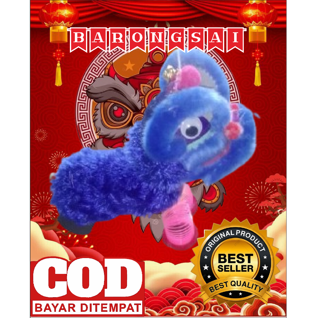 barongsai mini mainan tangan