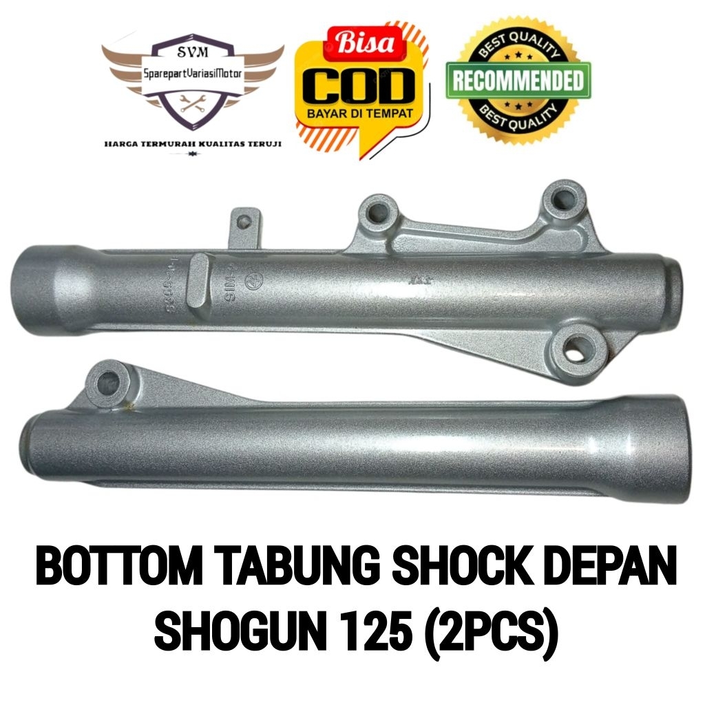 Bottom Tabung Shock Depan Shogun 125 CROM (2pcs)