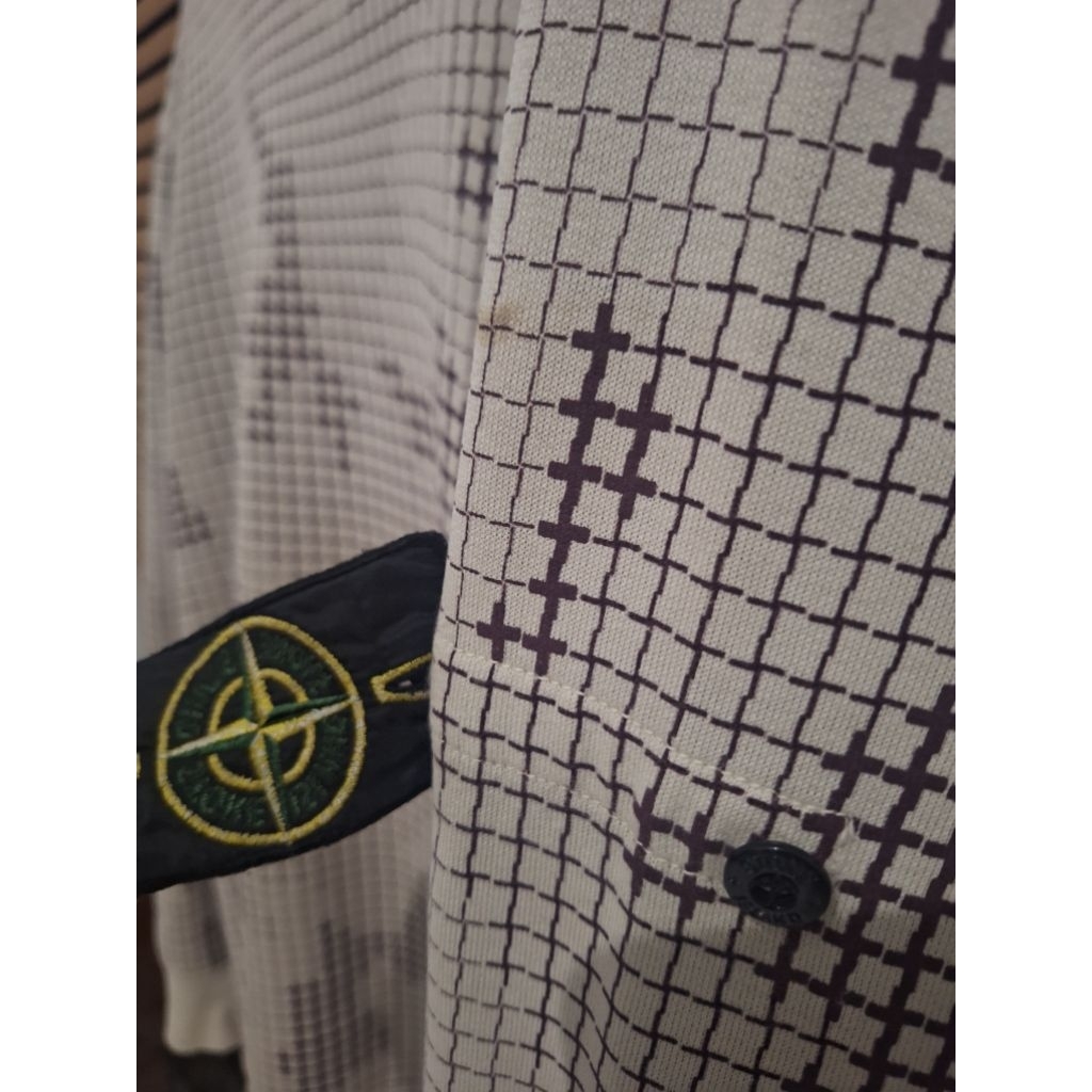 Stone Island Grid Camo
