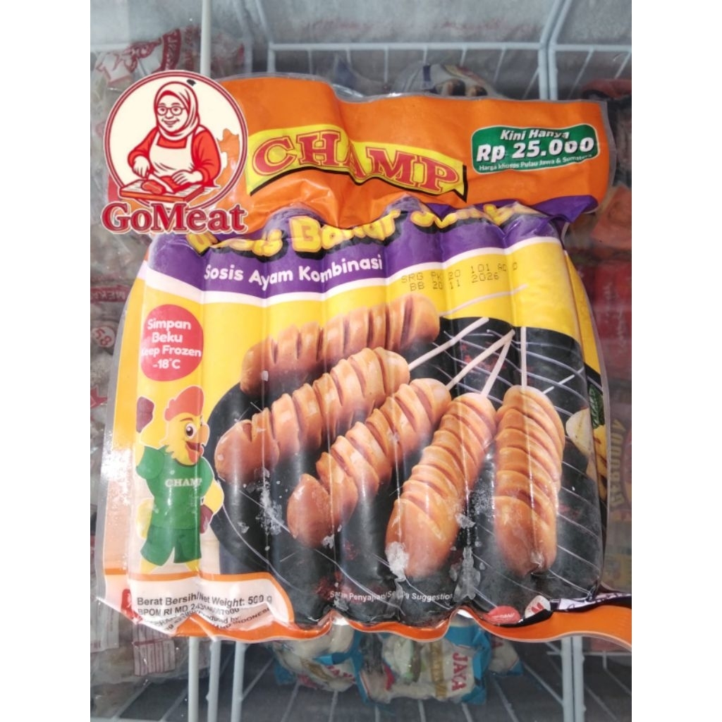 Champ Sosis Bakar Ayam 500Gr