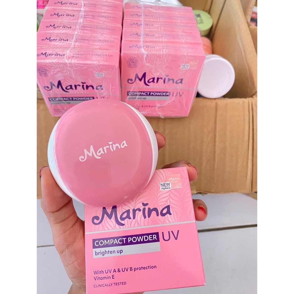 Marina Compact powder UV Bedak Marina Padat
