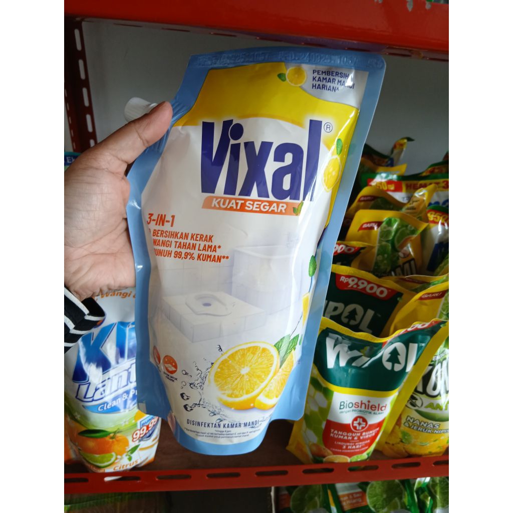 Vixal pembersih kamar mandi