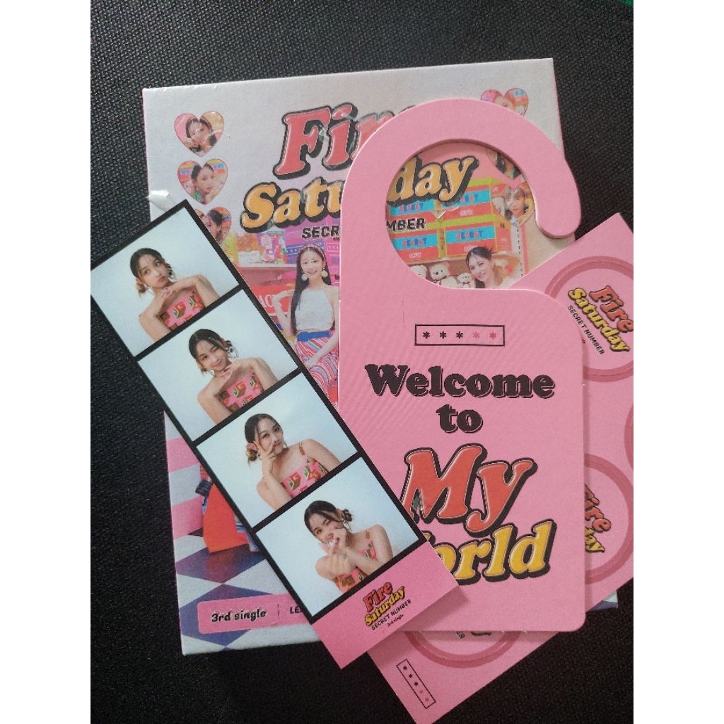 (SHARING ALBUM )SECRET NUMBER FIRE SATURDAY