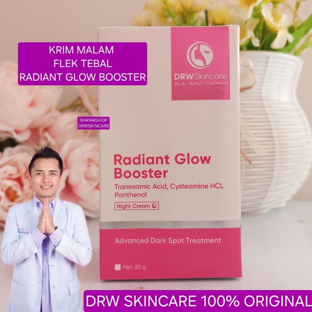 KRIM MALAM RADIANT FLEK HITAM NEW  DRW SKINCARE