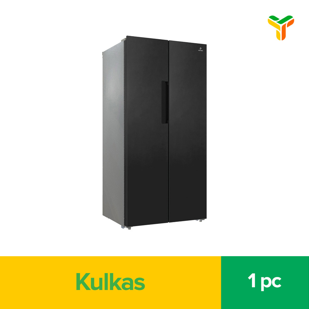 Polytron Refrigerator PRS 451Y Side By Side Inverter 450L