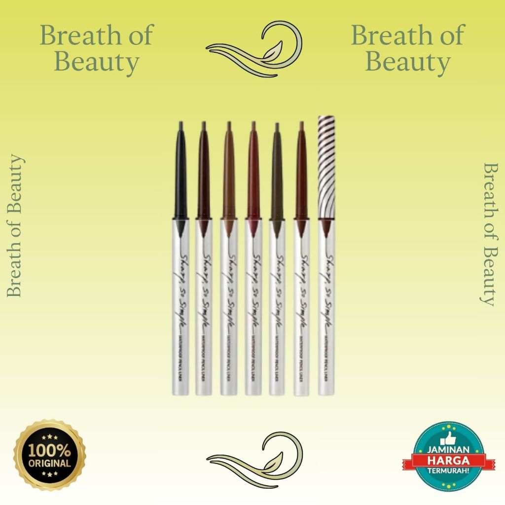 CLIO Sharp, So Simple Waterproof Pencil Liner | Pen Liner | Eyeliner