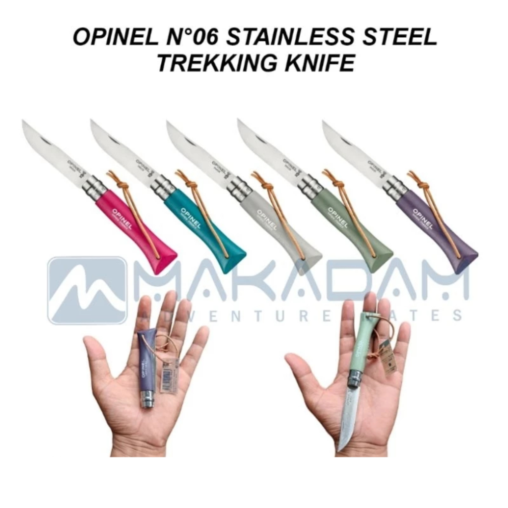 pisau lipat opinel folding knife trekking survival no 6 N°06