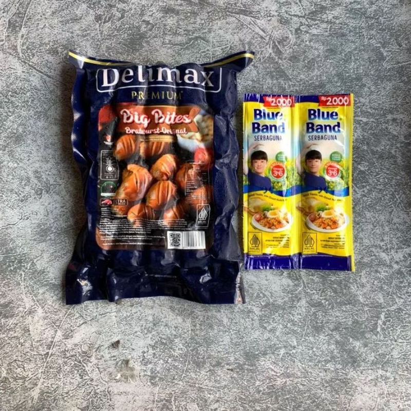 DELIMAX SOSIS BIGBITES ORIGINAL+ FREE MINYAK