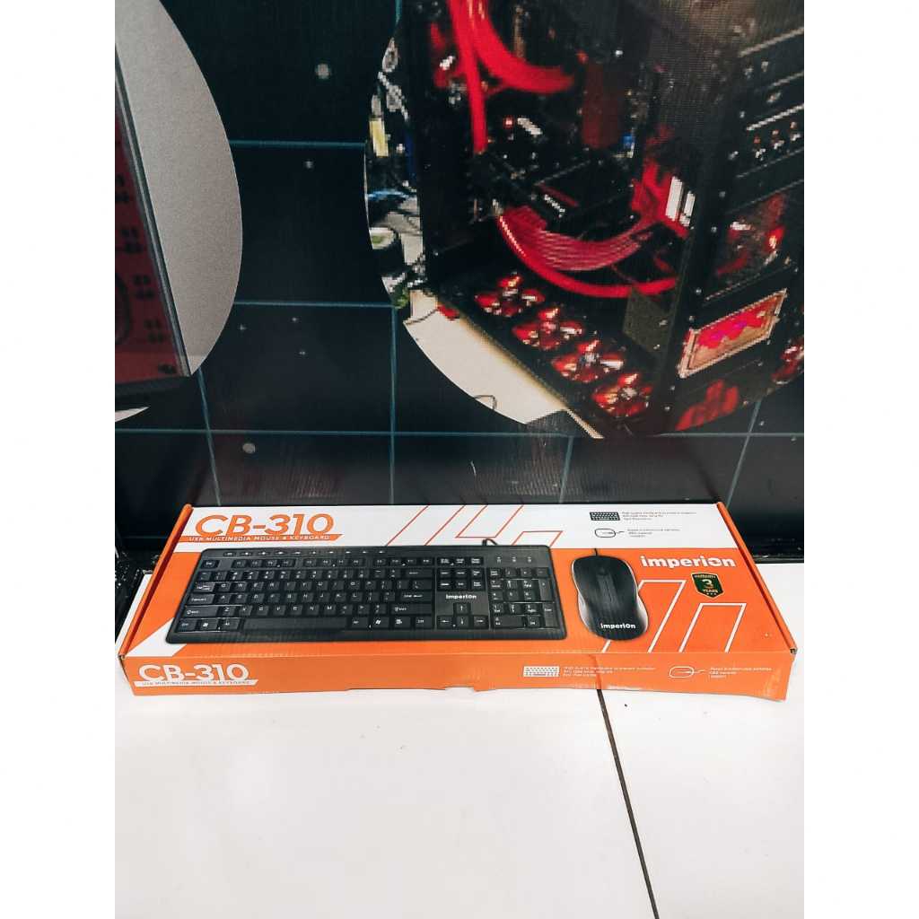 papan ketik komputer set mouse