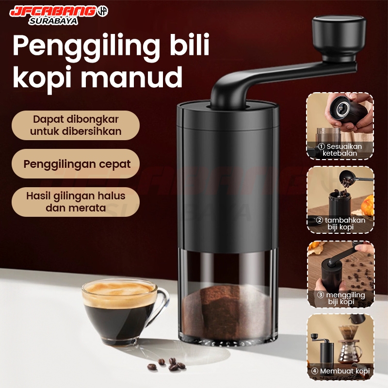 jfcabangsurabaya Handy Coffee Grinder / Gilingan Kopi Manual / Penggiling Biji Kopi Manual/Penggilin