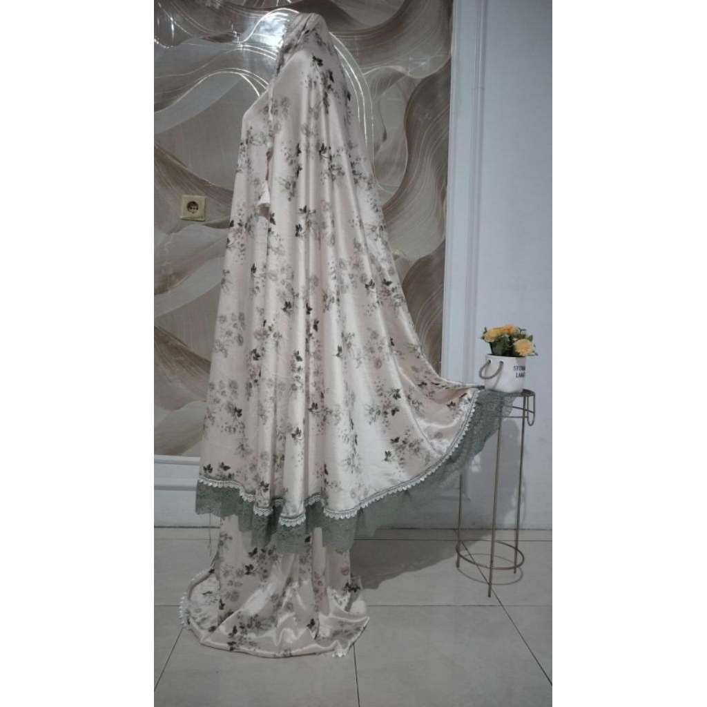 Mukena Armani Silk Motif