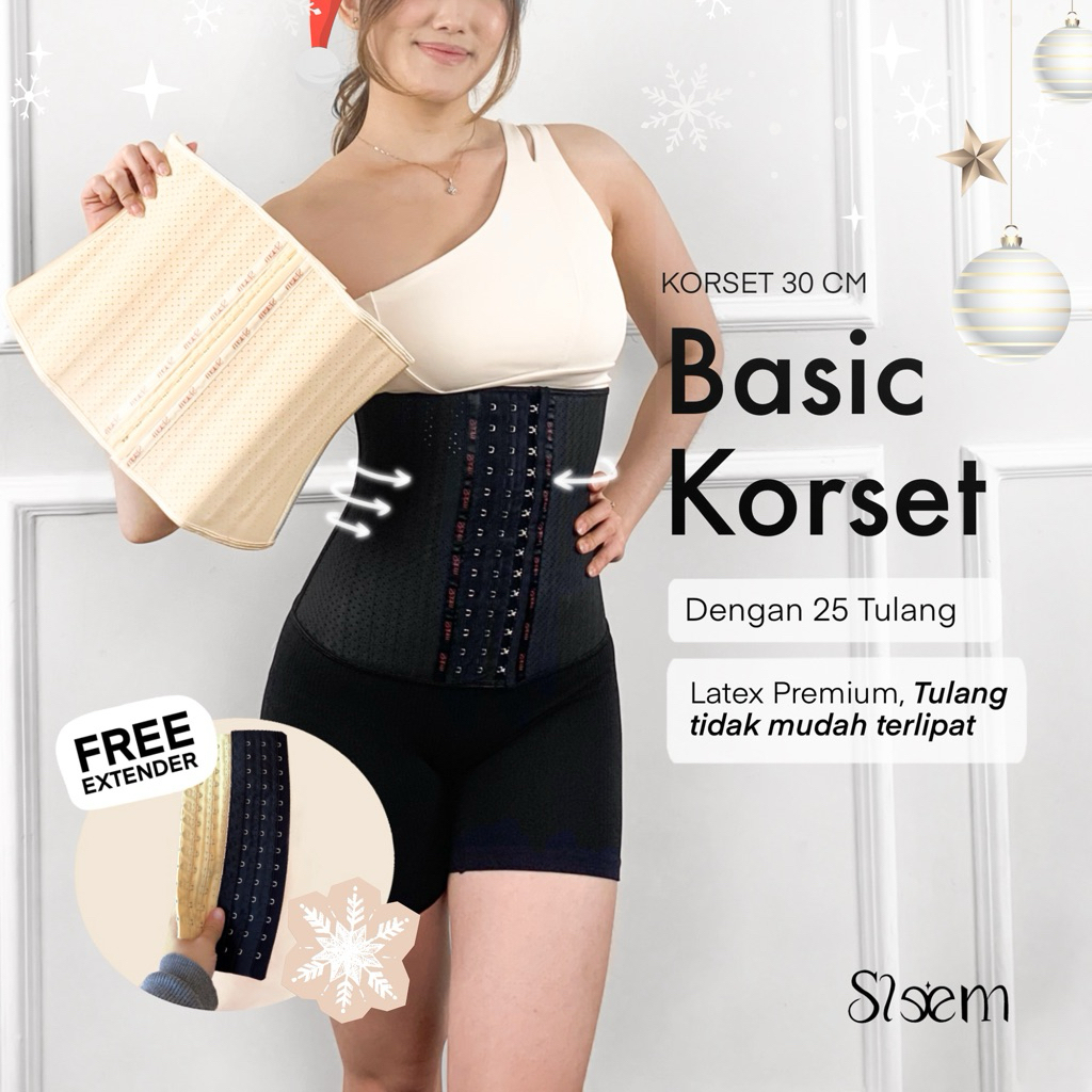 [SLEEM] KORSET LATEX 25 TULANG TINGGI 30CM CORSET LATEX 25 BONE BAHAN SUPER ENAK DIPAKAI