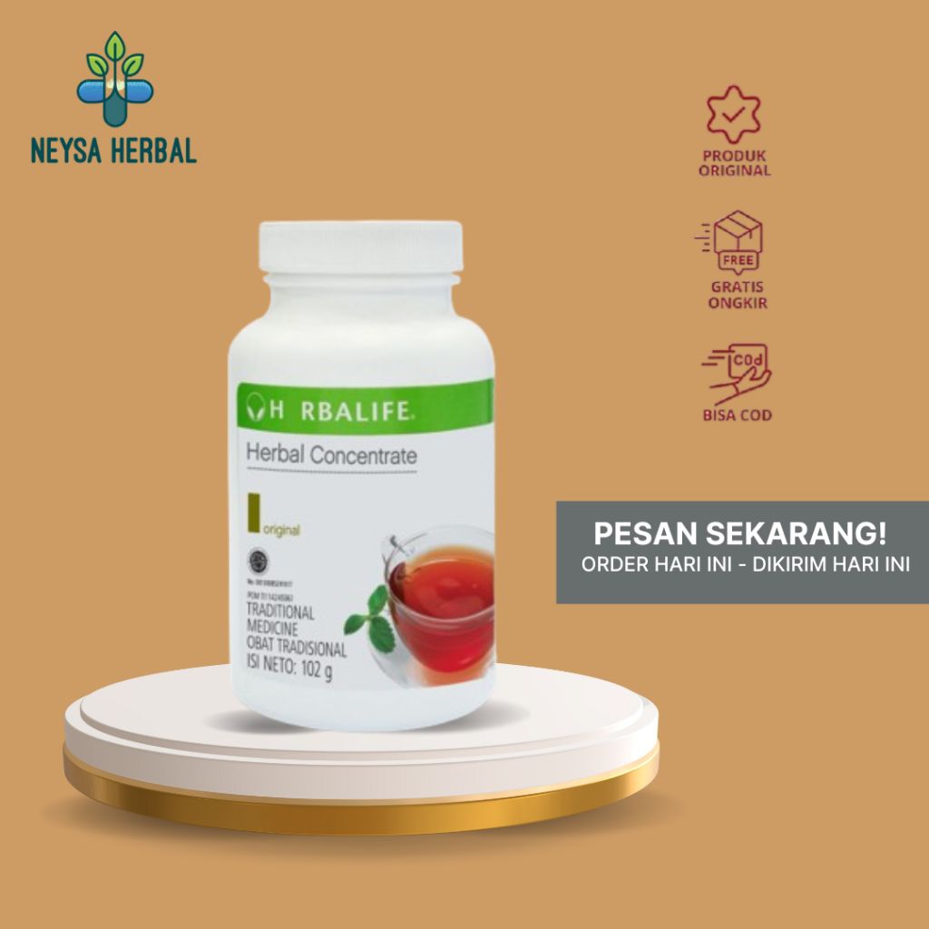 HERBALIFE Thermo tea minuman pelangsing original