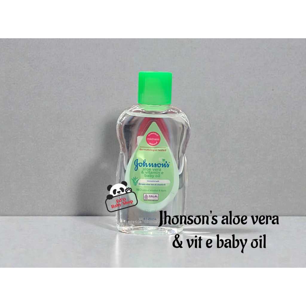 Jhonson's Aloe Vera + Vitamen E Baby Oil