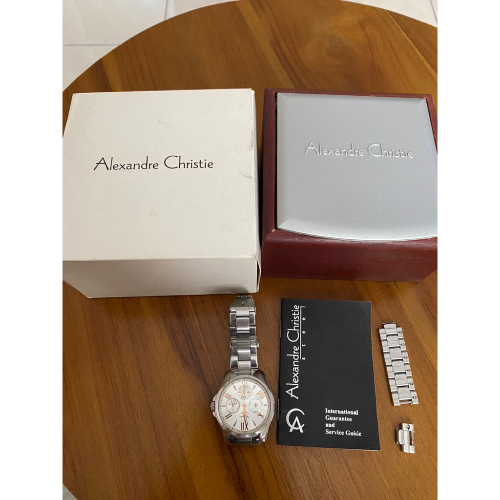 Jam wanita alexander christie second original 100% ( good condition )