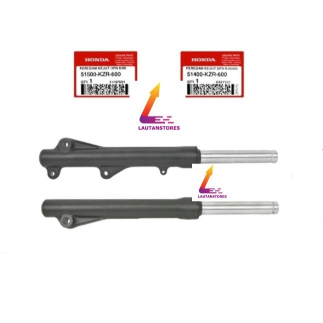 51400-KZR-600 51500-KZR-600 Shock Depan Kanan Kiri Beat Scoopy Vario 110 Fi Vario 125 150 LED 2015 -