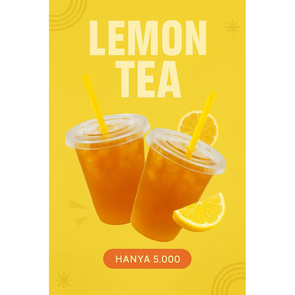 Teh Es dan Teh Es Lemon