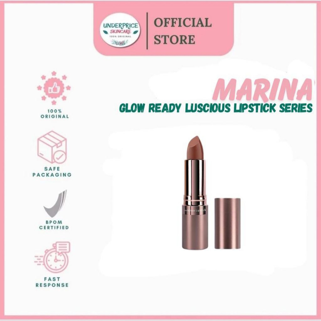 Marina Glow Ready Luscious Lipstick