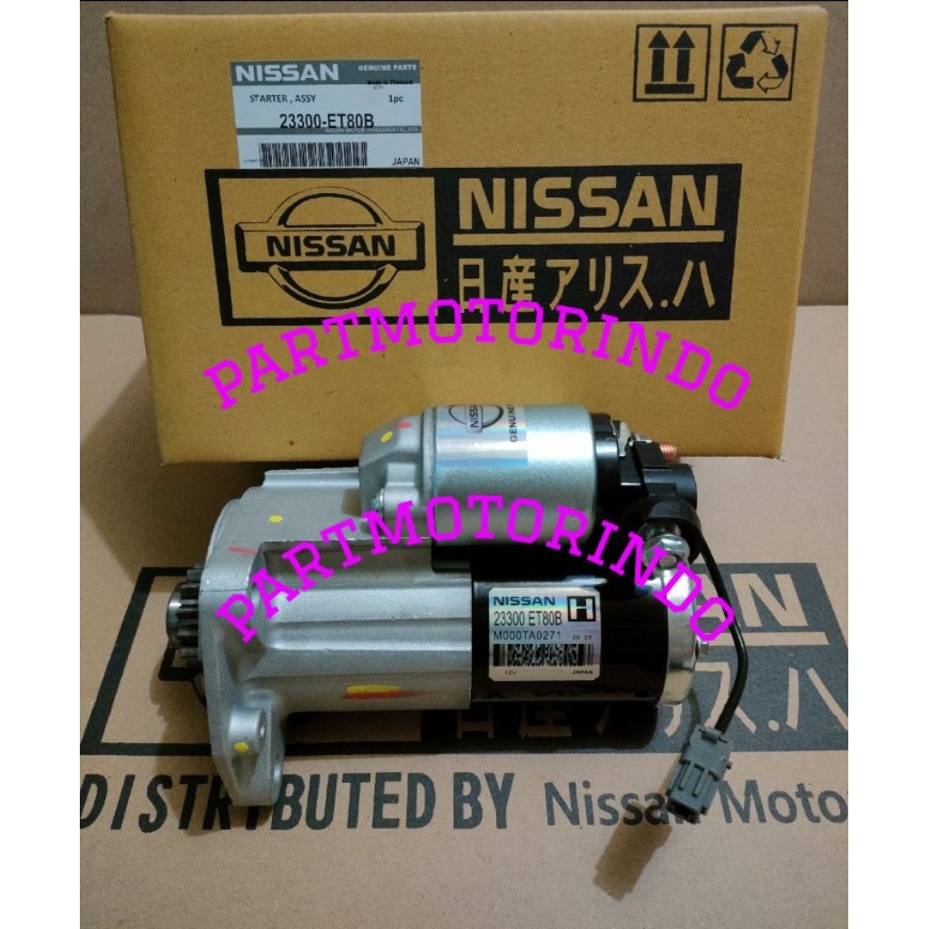 dinamo starter / starter dinamo Nissan Terrano terano original Nissan MADE IN JAPAN