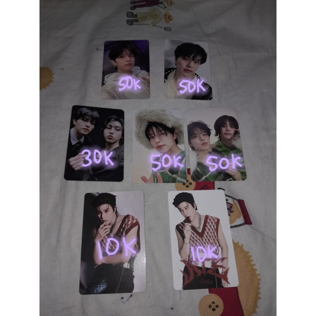 photocard pc straykids seungmin, hyunjin, han ate era ATE