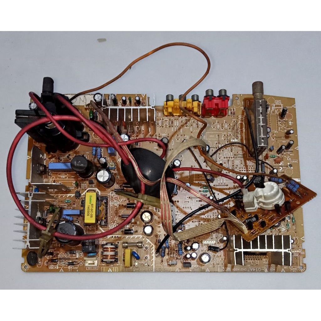 mesin tv tabung CRT Polytron slim 21 inch subwoofer second 100% normal