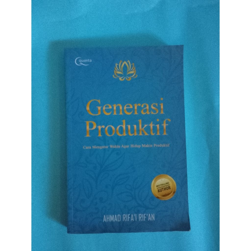 buku generasi produktif Ahmad Rifai Rifan motivasi islami