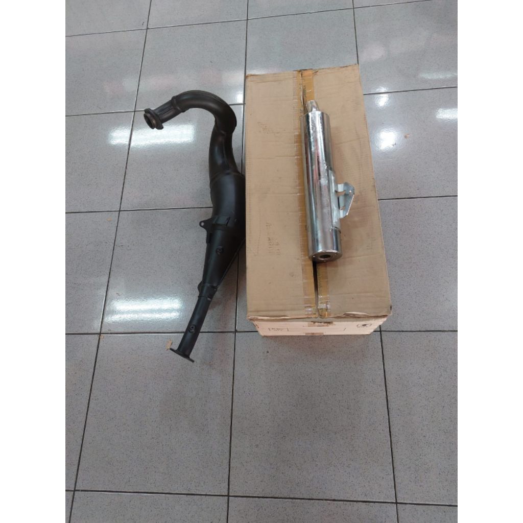 knalpot ninja r / ss original kawasaki