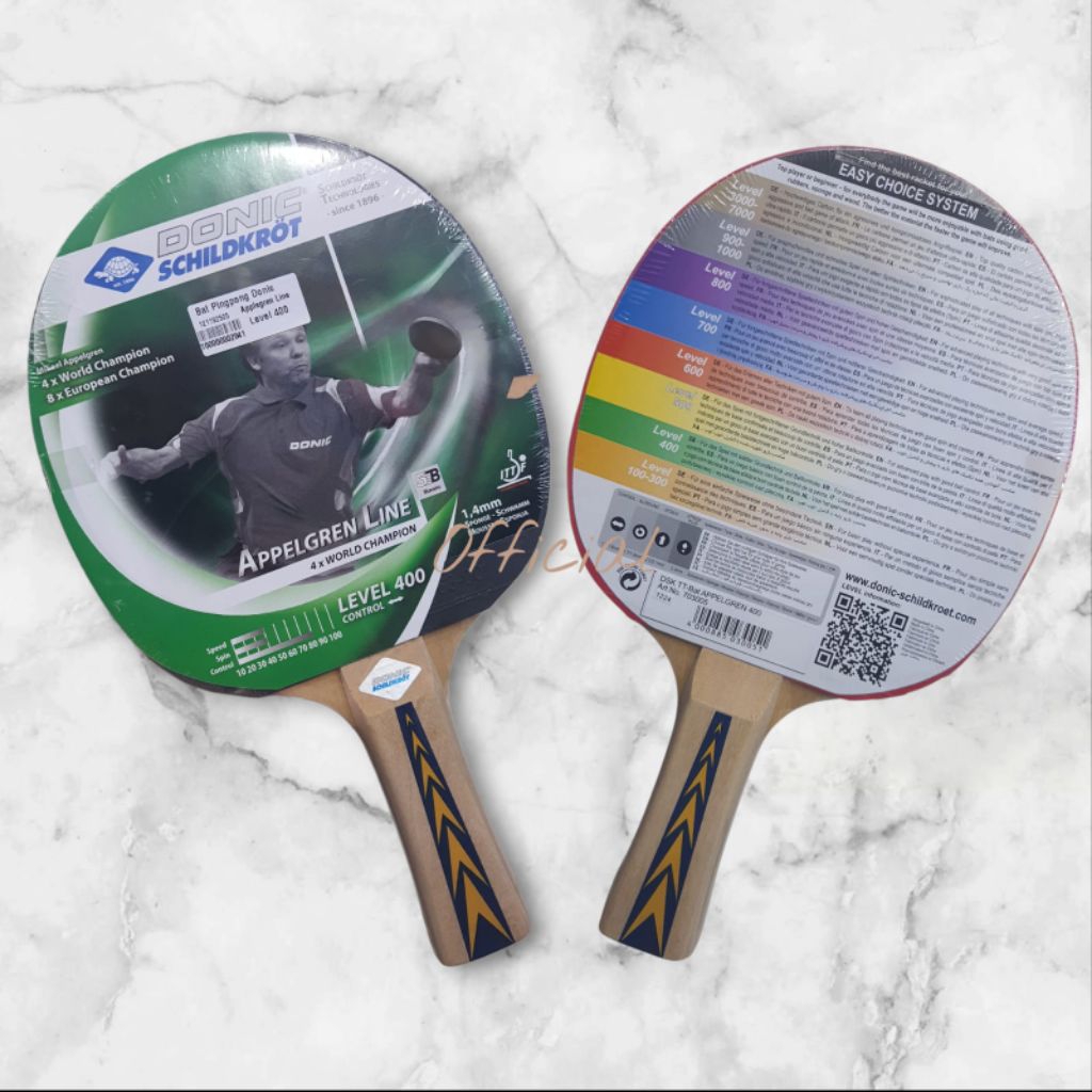 Bat Tenis Meja Pingpong Donic / Bet Tenis Meja Schildkrot Appelgren 400