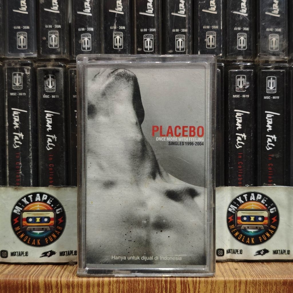 Kaset - Placebo - Once More with Feeling - Singles 1996 - 2004 - Kaset Pita - Radio Tape - Radio - P