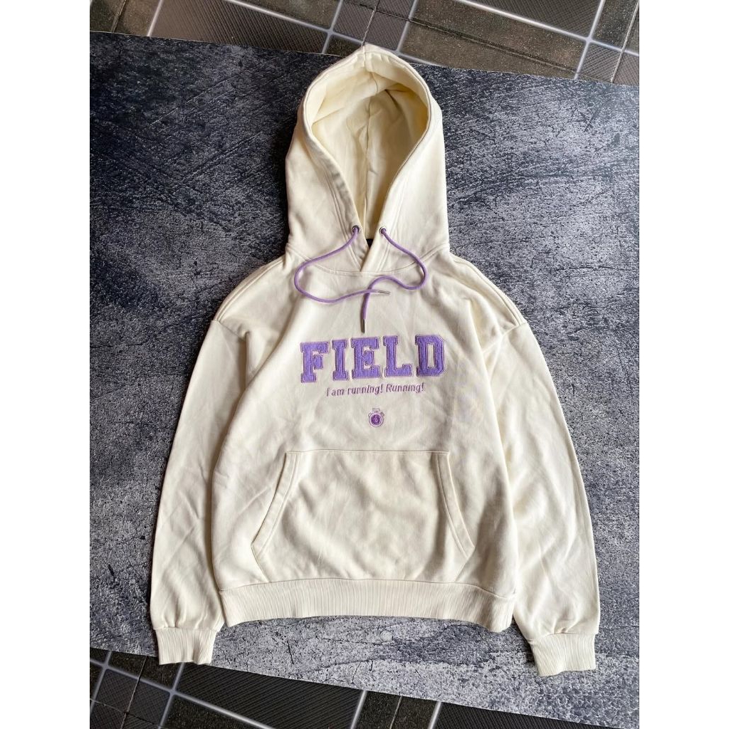 Hoodie Regen Bogen Broken White Authentic