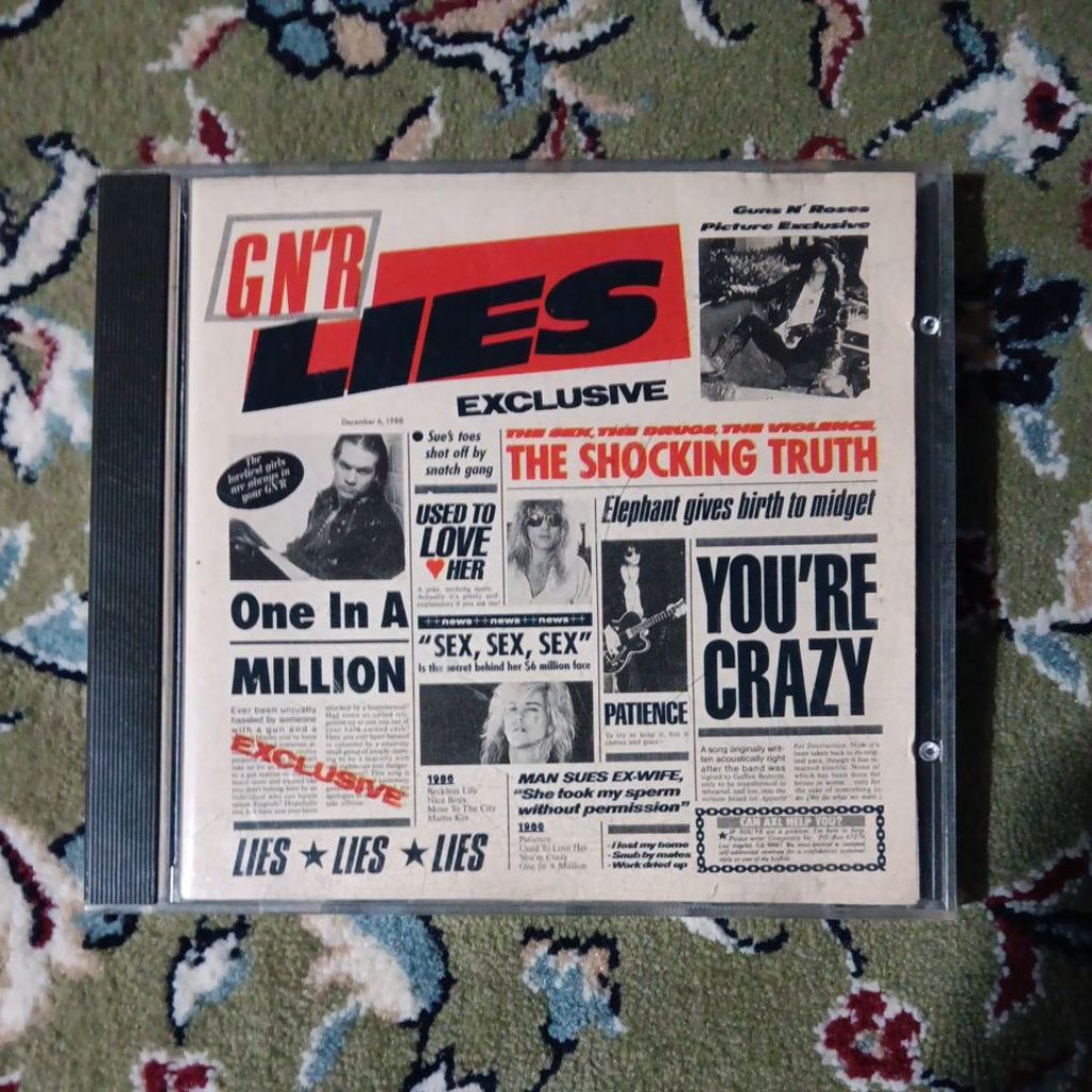 CD GUNS N' ROSES - LIES ( Impor Germany )