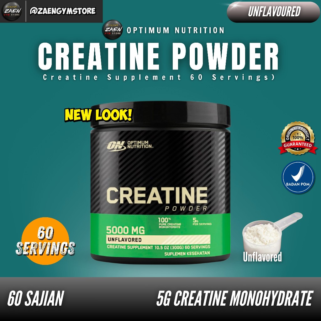 Optimum Nutrition ON Creatine Powder 300 Gr Creatine Monohydrate