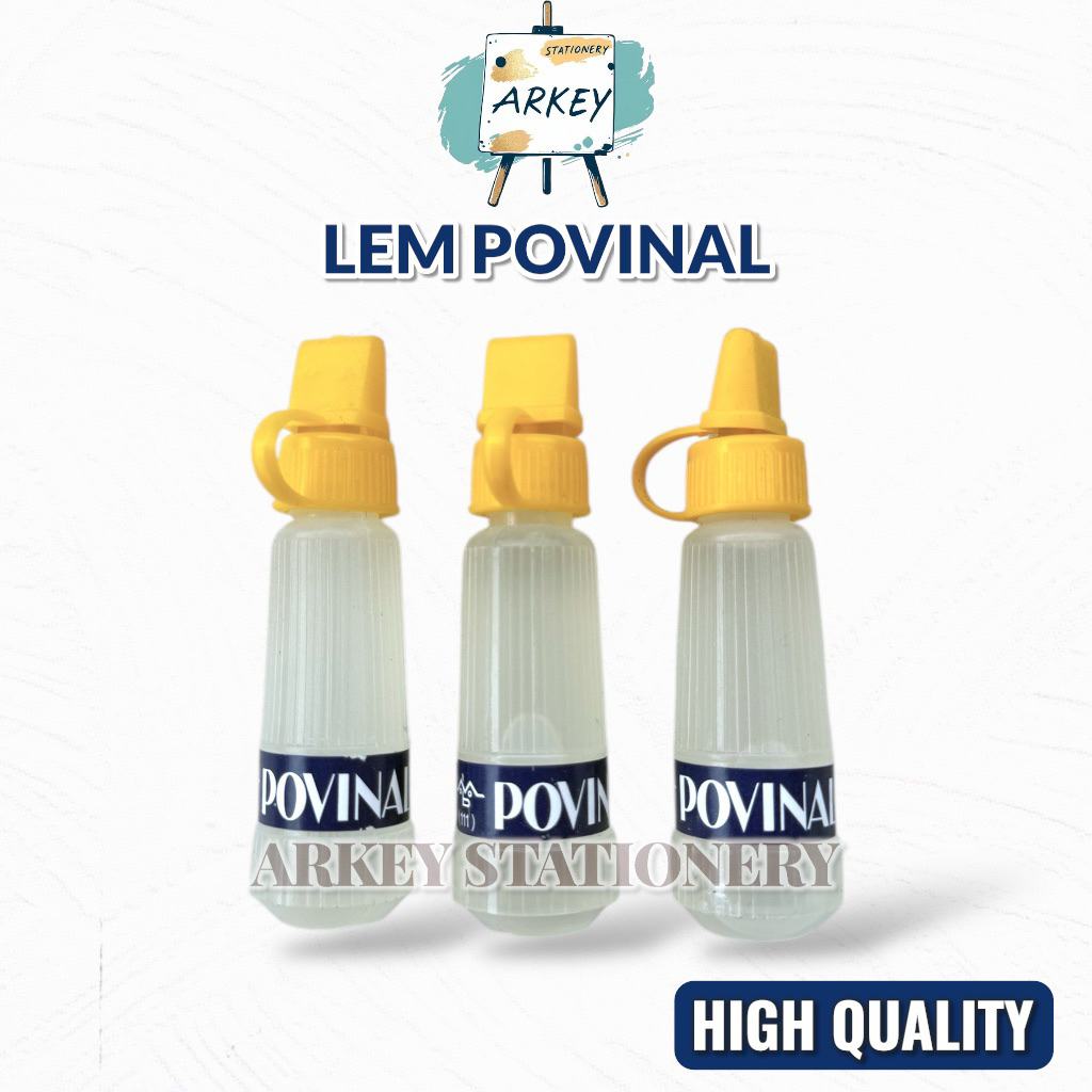 LEM POVINAL KECIL KERTAS Liquid Glue 111  22ml/Lem Povinal Cair/Lem Cair Kertas/Lem Povinal kertas/L