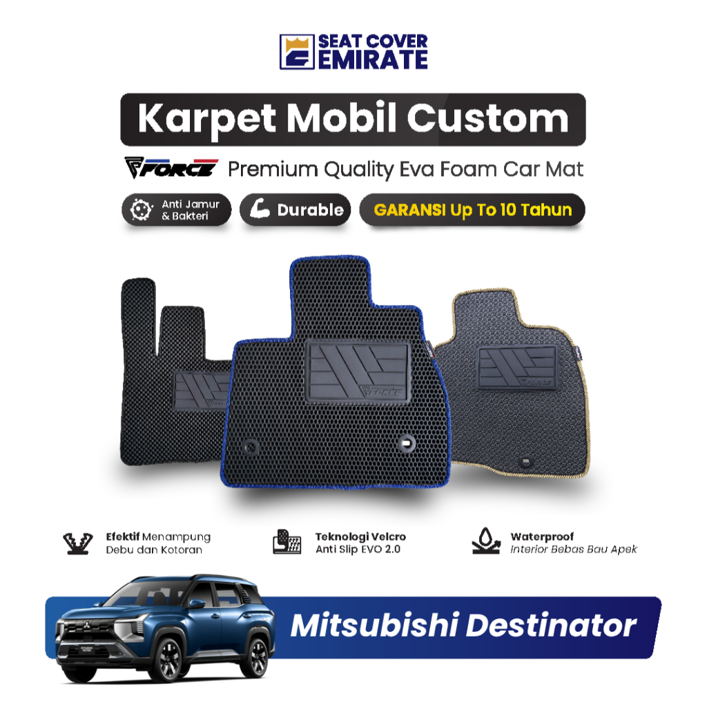 KARPET MOBIL MITSUBISHI DESTINATOR | EVA PREMIUM BERGARANSI BY EMIRATE