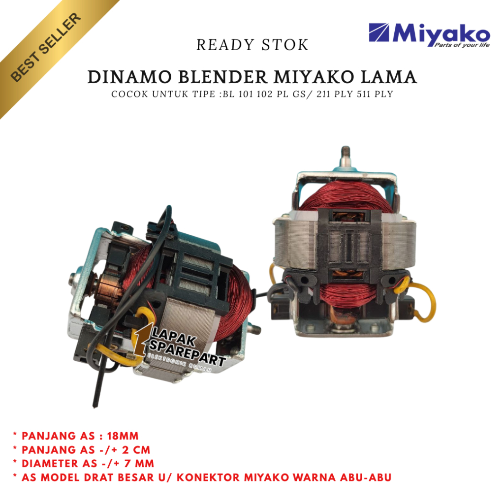 [BAYAR DITEMPAT] Dinamo Blender / Dinamo Blender Miyako / Motor Blender Miyako