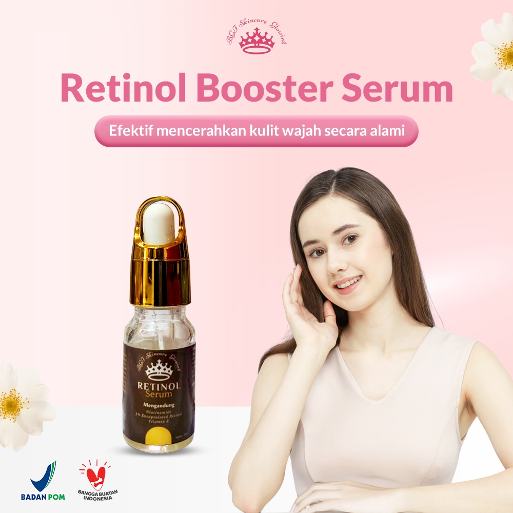 Beauty Glow Farma - Retinol Serum | Serum untuk Mencerahkan Kulit Wajah Secara Alami - Serum 20 mL