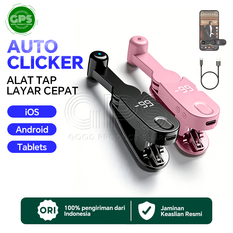 Ponsel Auto Clicker Layar Dengan Multifunctional/Alat Tap Tap Layar Hp Bisu Kompatibel DenganSemua H