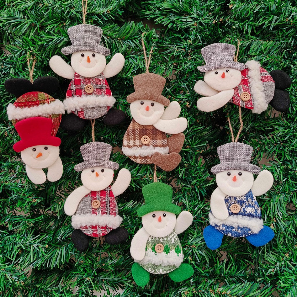 Christmas Boneka Pohon Natal Hiasan Gantungan Dekroasi Aksesoris Christmas Tree Handing Decoration N
