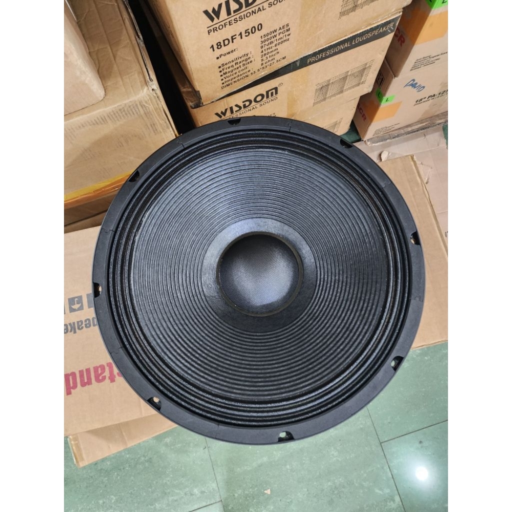 speaker Komponen 18 SW 100 Subwofer Neo magnet 18 inci 18in B&C 18SW100