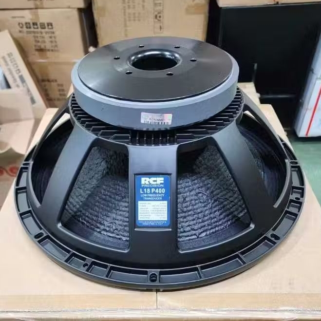 speaker subwofer 18" model RCF L18P400 H / L18 P400 H / 18P400 H(warna HITAM)