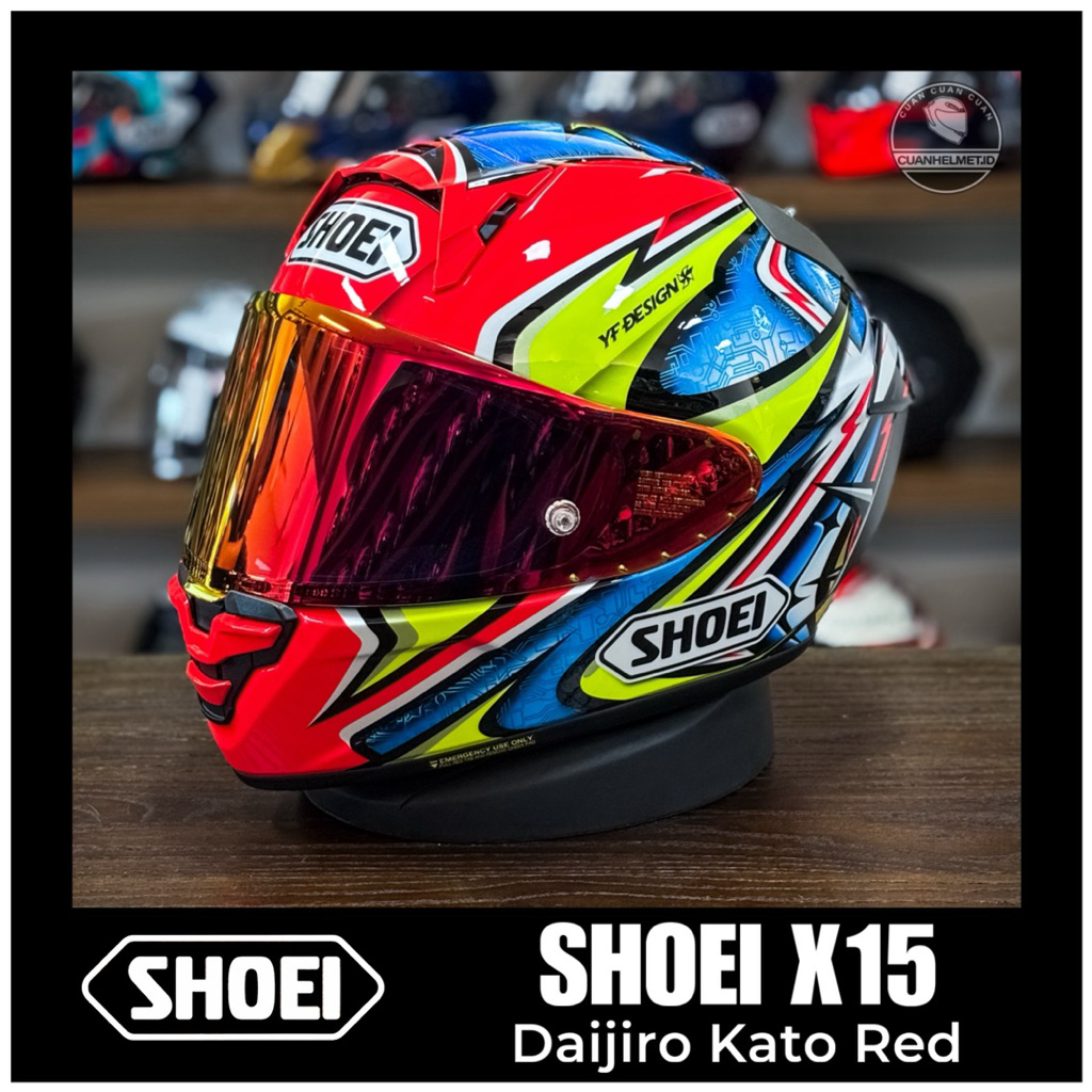 Shoei X15 Daijiro Kato Red